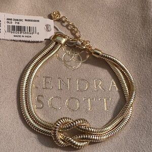 Kendra Scott Gold Knot Bracelet